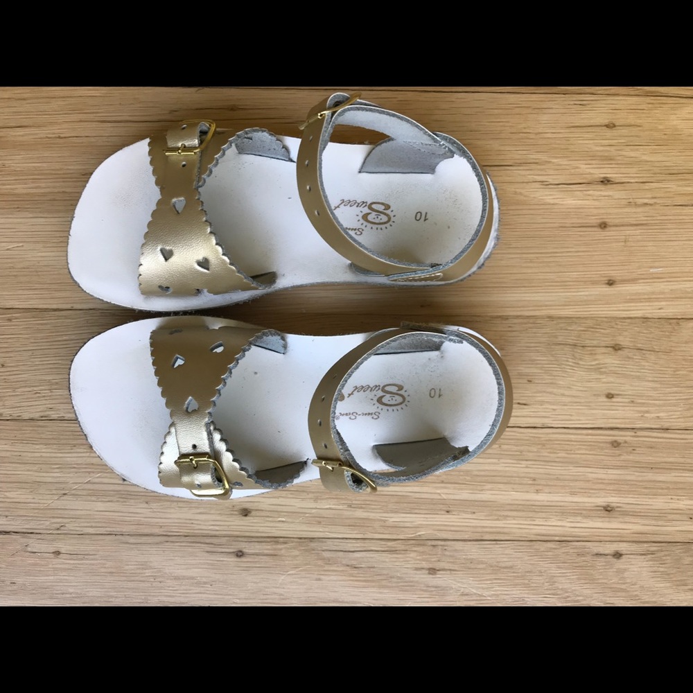 Gold Salt Water Sandal by Hoy